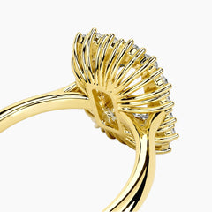 Éclat Lumière 2 Carat Radiant Cut Moissanite Ring