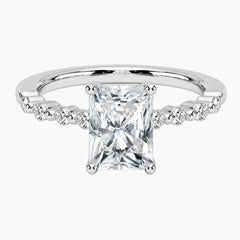 Versailles Radiant Moissanite Ring