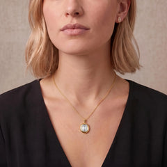 Vélora 4 Carat Emerald-Cut Moissanite Bold Bezel Necklace