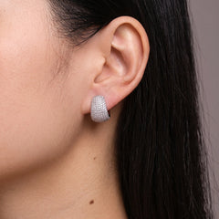 Luxurious Moissanite Stud Earrings