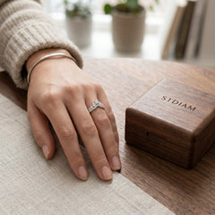 Queen Crown Moissanite Ring