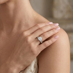 Stackable Moissanite Ring Set