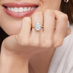 Provence Solitaire Moissanite Ring