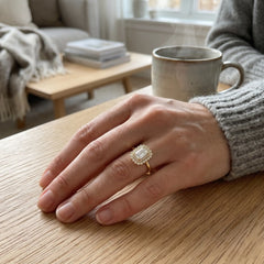 Lumière Royale 2 Carat Emerald Cut Moissanite Ring