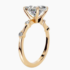 Wilma Princess Cut Moissanite Ring