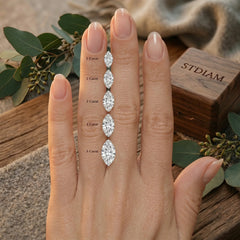 Aurelia Vintage Bezel Oval Moissanite Pavé Band Ring