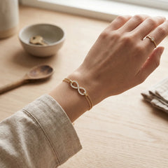 Infinity Symbol Moissanite Bracelet