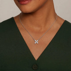 Michelle Petal Moissanite Necklace