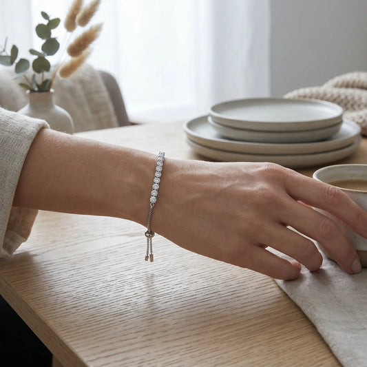 Smile Moissanite Bracelet