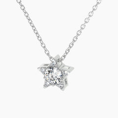Luxury Luminous Star Moissanite Necklace