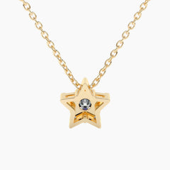 Luxury Luminous Star Moissanite Necklace