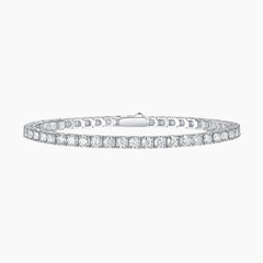 Handcrafted Moissanite Tennis Bracelet