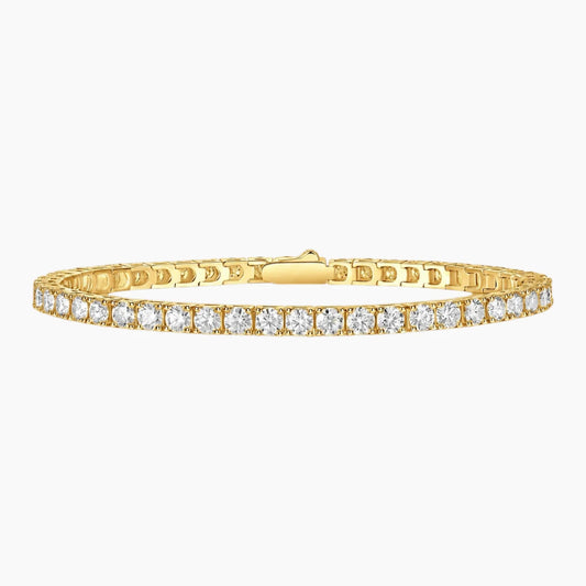 Handcrafted Moissanite Tennis Bracelet