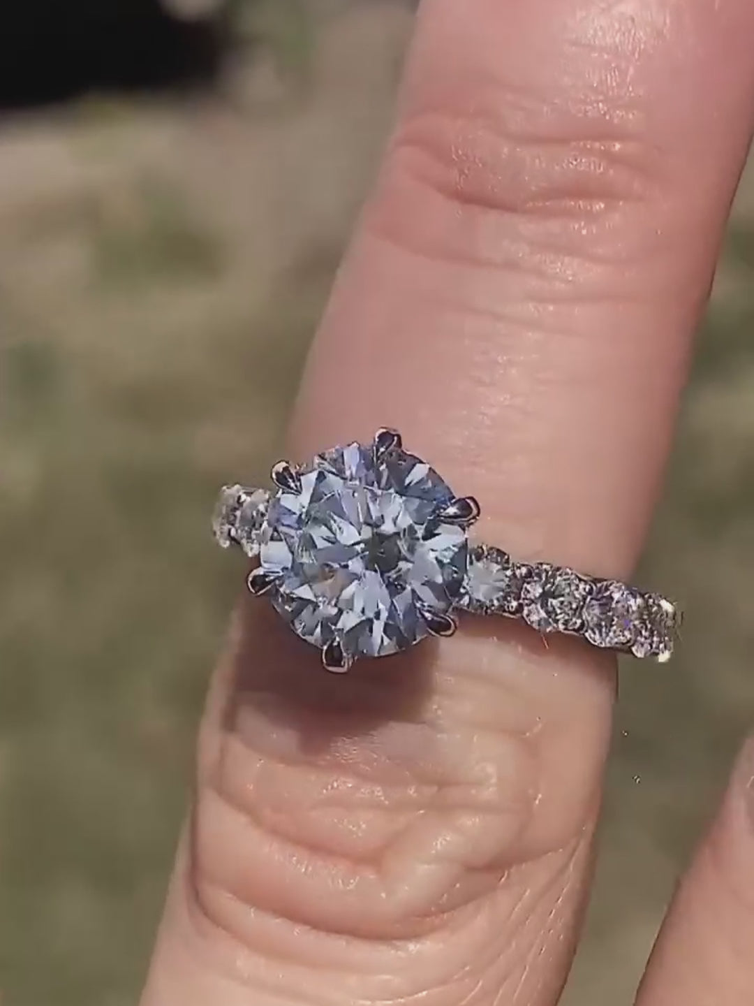 Anthology Half Coverage Moissanite  Ring (1/2 ct. tw.)