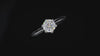 Stellar Sparkle Moissanit Solitärring