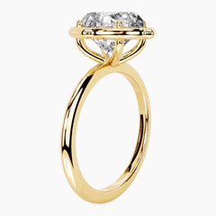 Rooted in Love Oval Cut Moissanite Ring